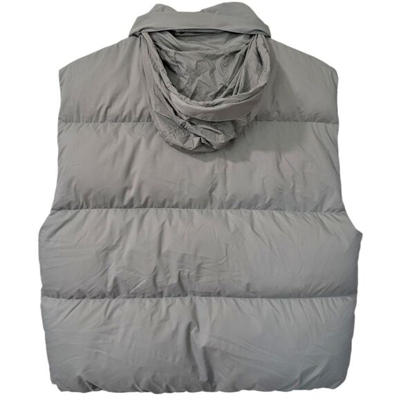 Aritzia TNA Mega Puff Vest - Light Grey/Green - Women's Size S - 700+ Fill Power - Picture 5 of 10